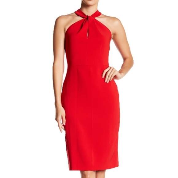 Just...Taylor Dresses & Skirts - NWT Just Taylor Red Halter Cocktail Dress